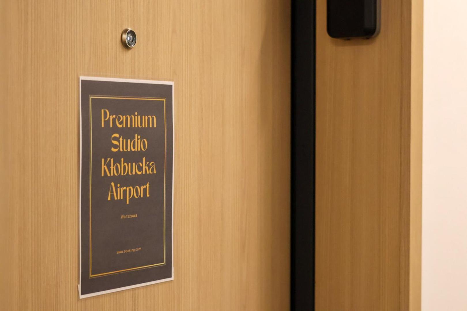 Premium Studio Klobucka Airport Varsóvia Exterior foto
